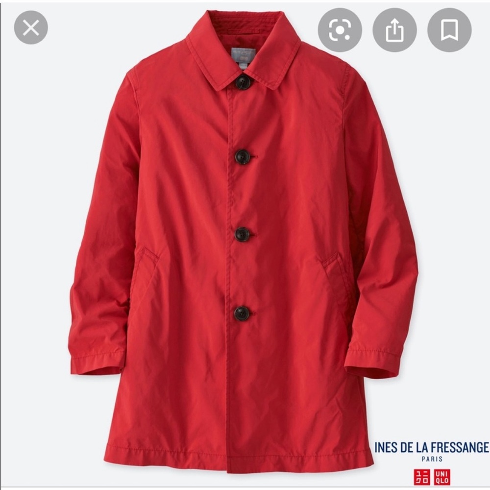 Uniqlo Ines de la Fressange Red Jacket